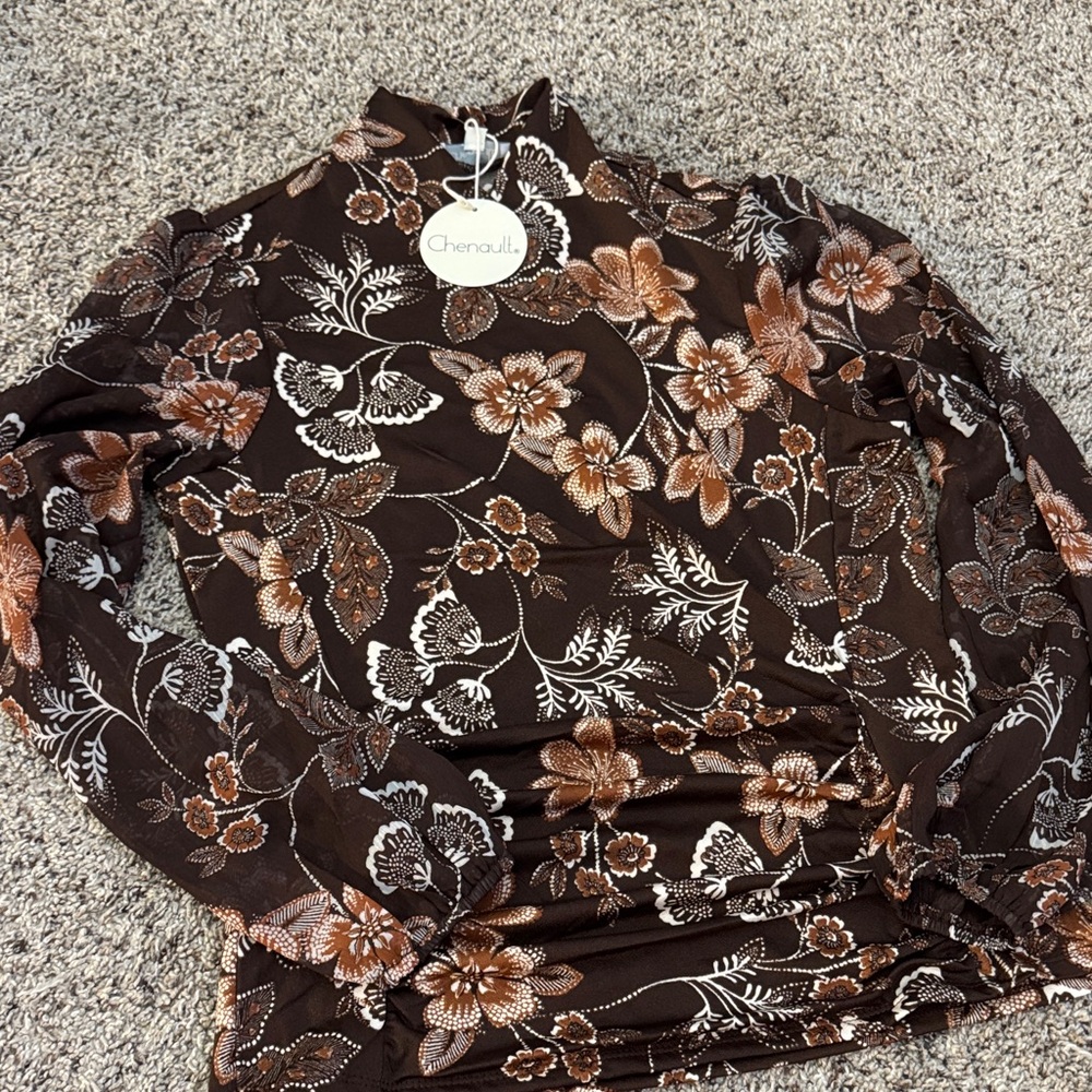 Chenault Floral Long Sleeve Top